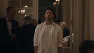 Materialists stars Chris Evans, Dakota Johnson, and Pedro Pascal. (Image via A24)